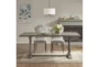 Bracken Natural/Grey Pedestal Dining Table  - Room