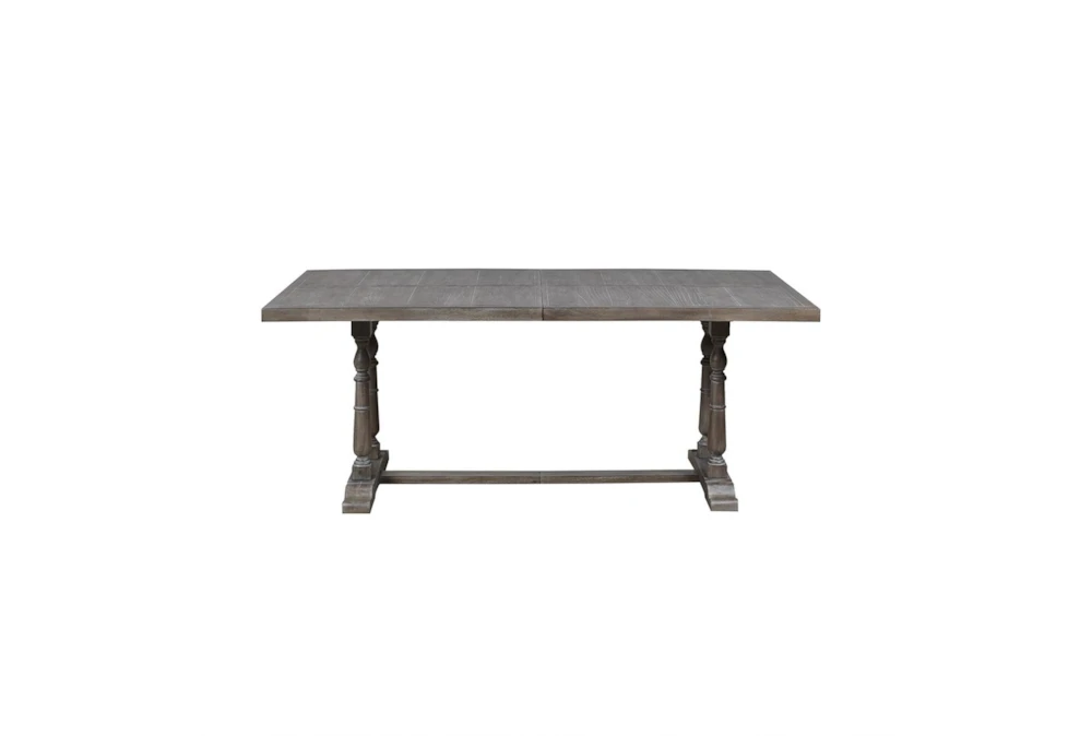 Bracken Natural/Grey 75" Pedestal Dining Table