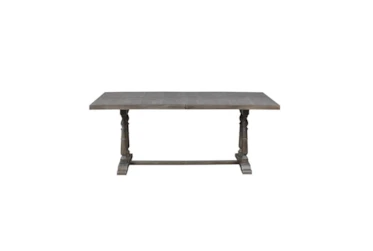 Bracken Natural/Grey Pedestal Dining Table