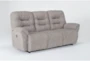 Zara II Fabric Power Reclining Wallaway Sofa with USB - Side