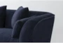Malika Blue 90" Sofa - Detail