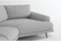 Charissa 143" 2 Piece Sectional With Right Arm Facing Cuddler Chaise - Detail