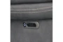 Bateman Light Grey 135" 6 Piece Power Reclining Modular Sectional with Power Headrest & USB - Detail
