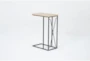 Colter Metal + Wood C-Table - Side