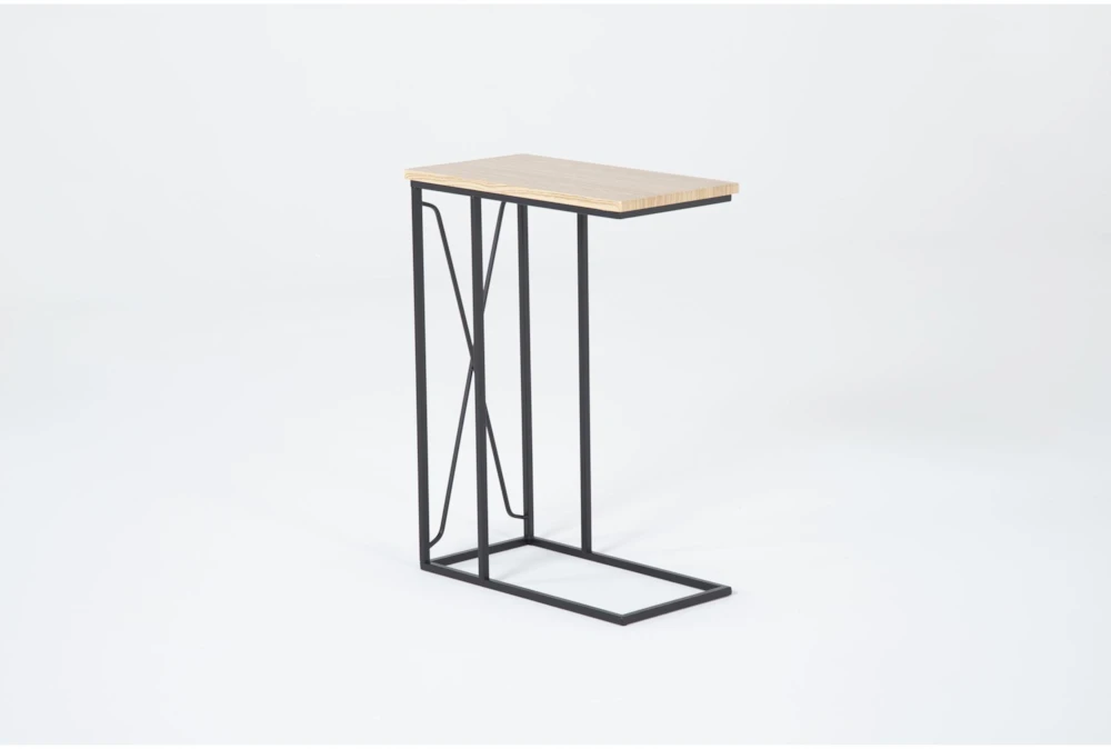 Colter Metal + Wood C-Table