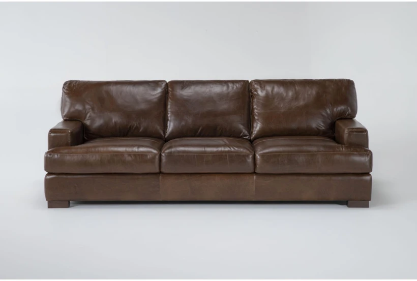 Grisham Leather 95" Sofa - 360