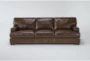 Grisham Leather 95" Sofa - Signature
