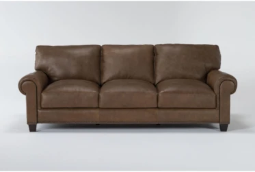 Foley Leather 101" Estate Sofa