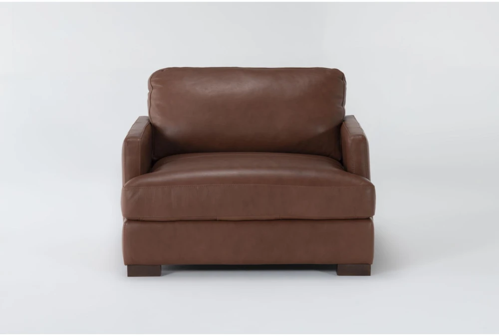 Atwood Leather Oversized Chair