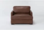 Atwood Leather Oversized Chair - Signature