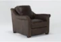 Langston Leather Chair - Side
