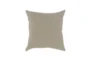 22X22 Terra Cotta Embroidered Wave Throw Pillow - Back