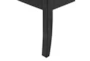Fleming Black Cane Accent Arm Chair - Detail