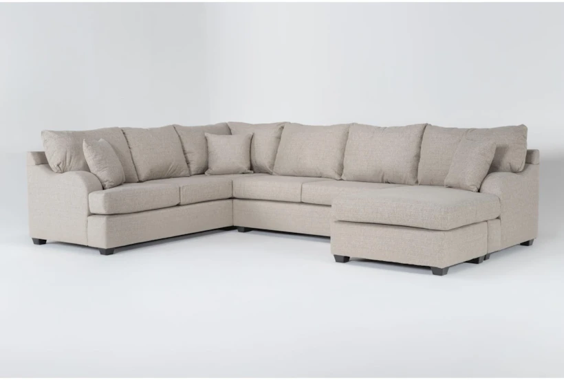 Esteban II 138" 2 Piece Sectional with Right Arm Facing Sofa Chaise - 360