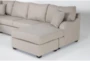 Esteban II 138" 2 Piece Sectional with Right Arm Facing Queen Sleeper Sofa Chaise - Detail
