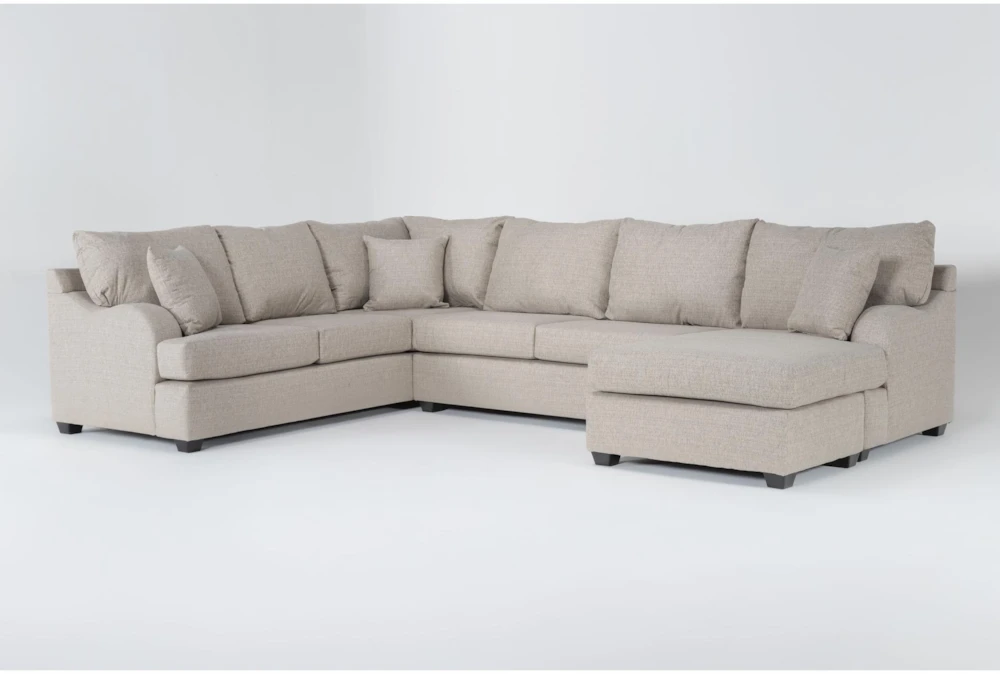 Esteban II 138" 2 Piece Sectional with Right Arm Facing Queen Sleeper Sofa Chaise