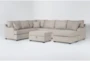 Esteban II 138" 2 Piece Sectional With Right Arm Facing Sofa Chaise & Storage Ottoman - Signature
