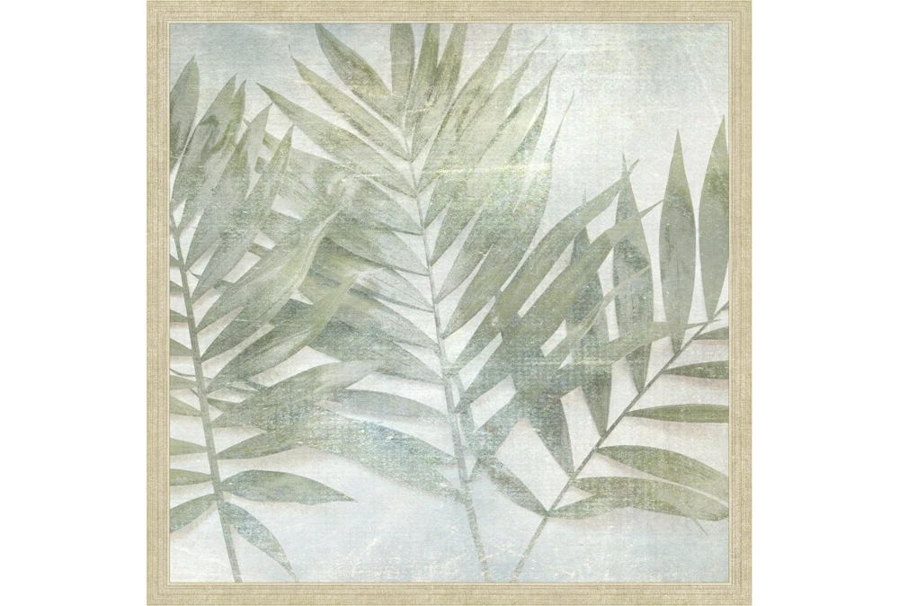 26X26 Fronds III With Champagne Frame