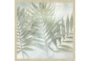 26X26 Fronds III With Champagne Frame - Signature