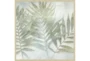 38X38 Fronds III With Champagne Frame - Signature