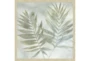 26X26 Fronds I With Champagne Frame - Signature