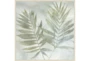 47X47 Fronds I With Birch Frame - Signature