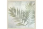26X26 Fronds II With Birch Frame - Signature