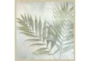 38X38 Fronds II With Champagne Frame - Signature