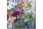 36X36 Floral Still Life II With Gallery Wrap Canvas - Signature
