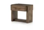 Perris Rustic Fawn 1-Drawer Nightstand - Signature