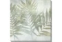 45X45 Fronds III With Gallery Wrap Canvas - Signature