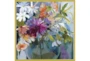 38X38 Floral Still Life II With Gold Frame - Signature