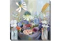 24X24 Floral Still Life I With Gallery Wrap Canvas - Signature