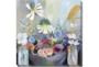 36X36 Floral Still Life I With Gallery Wrap Canvas - Signature