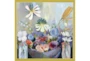 26X26 Floral Still Life I With Gold Frame - Signature