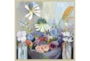 38X38 Floral Still Life I With Champagne Frame - Signature
