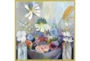 47X47 Floral Still Life I With Gold Frame - Signature