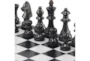 12 Inch Chess Set In Wood Box - Detail
