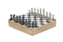 12 Inch Chess Set In Wood Box - Front