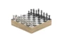 12 Inch Chess Set In Wood Box - Signature