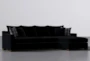 Soma Down 125" 2 Piece Sectional With Right Arm Facing Chaise - Side
