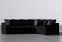 Soma Down 125" 2 Piece Sectional With Left Arm Facing Sofa - Side