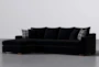 Soma Foam 125" 2 Piece Sectional With Left Arm Facing Chaise - Side