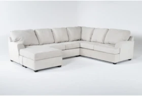 Kit-Alessandro Moonstone 2 Piece Sectional With Left Arm Facing Queen Sleeper Sofa Chaise