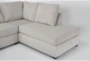 Alessandro Moonstone 128" 2 Piece Sectional with Right Arm Facing Corner Chaise - Detail