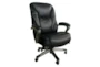 Forrest Grey Faux Leather Executive Rolling Office Desk Chair - Detail