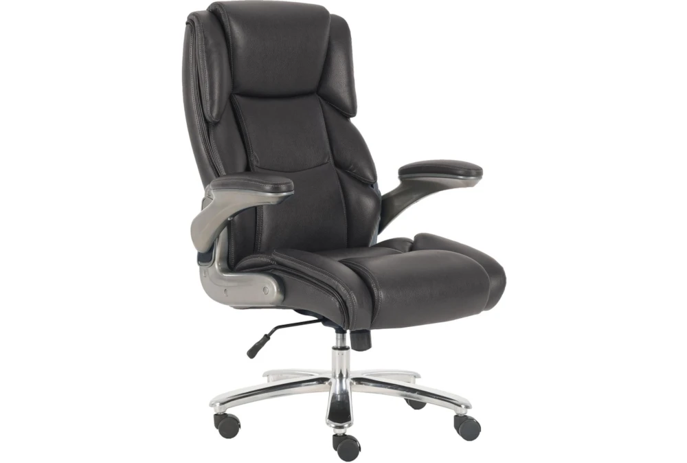 Homer Grey Fabric Rolling Office Desk Chair