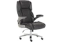 Homer Grey Fabric Rolling Office Desk Chair - Signature
