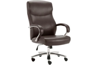 Samson Brown Fabric Office Chair