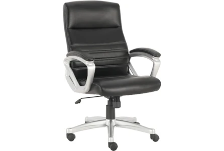 Vincent Black Fabric Office Chair - Main